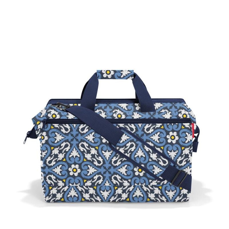 Torba podróżna allrounder L pocket floral 1, 32l, poliester