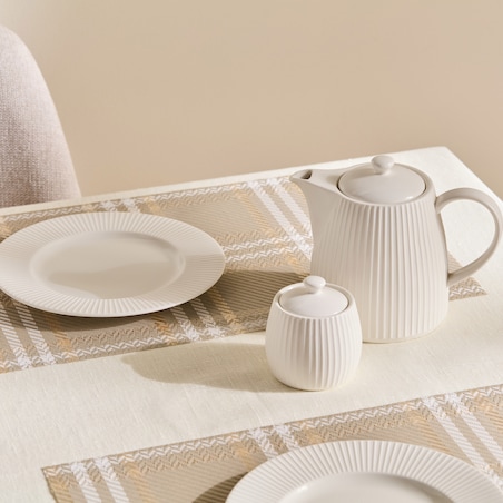 Zestaw 2 Podkładek Dekoracyjnych Parmilas w kratę