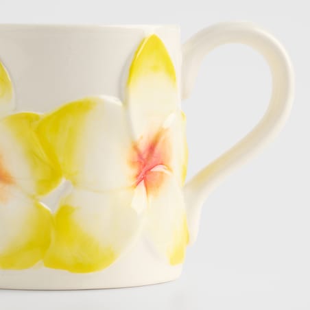 Kubek Daffo z motywem kwiatowym