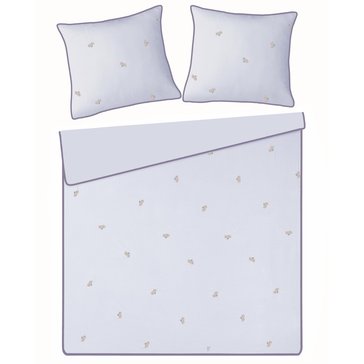 Pościel Z Mikrofibry Frescot 200x220 cm z motywem kwiatowym