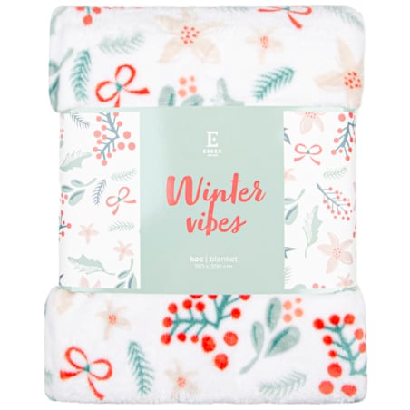 Drukowany koc Winter Vibes 150x200 cm