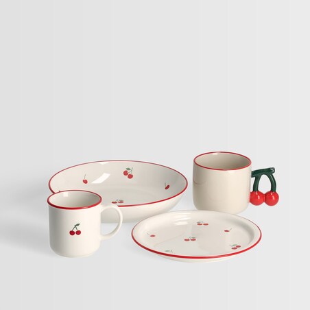 Kubek Cherries z motywem owoców