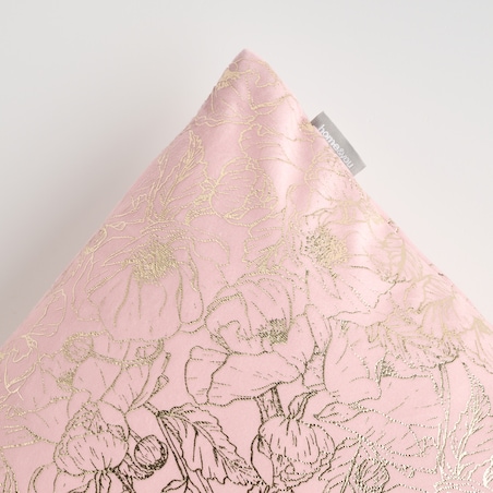 Poszewka Welwetowa Casinosis 45x45 cm z motywem kwiatowym