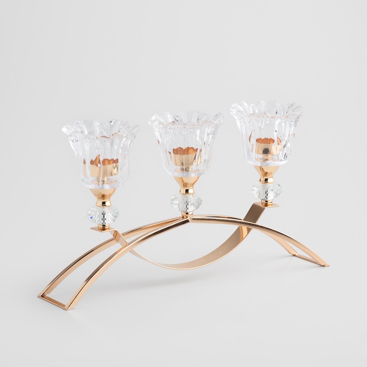 Świecznik potrójny Flori trio