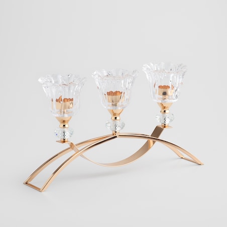 Świecznik potrójny Flori trio