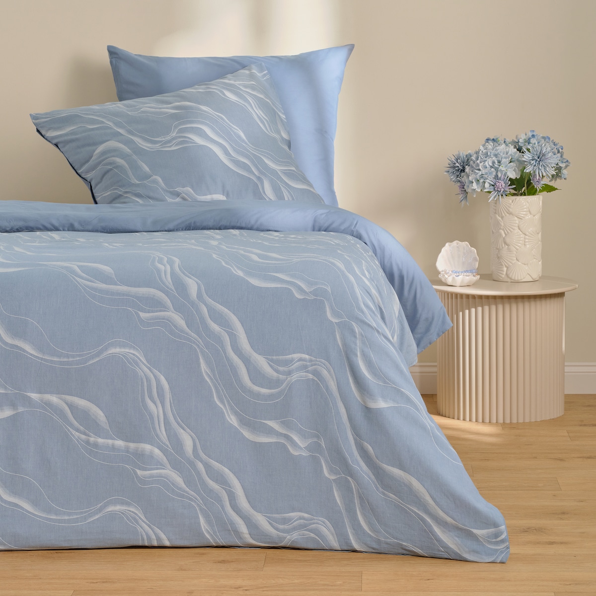 Komplet pościeli żakardowej Azas 200x220 cm z 2 poszewkami 70x80