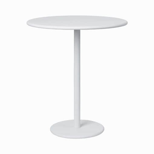 Stolik ogrodowy STAY, White, 45 cm, aluminium