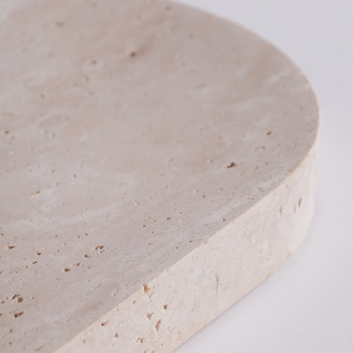 Patera Dekoracyjna z Trawertynu Harmo z motywem geometrycznym