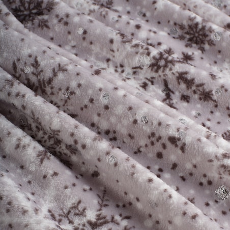 Szlafrok Snowf z motywem śnieżynki