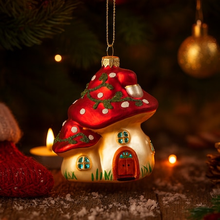 Bombka szklana Mushroomi