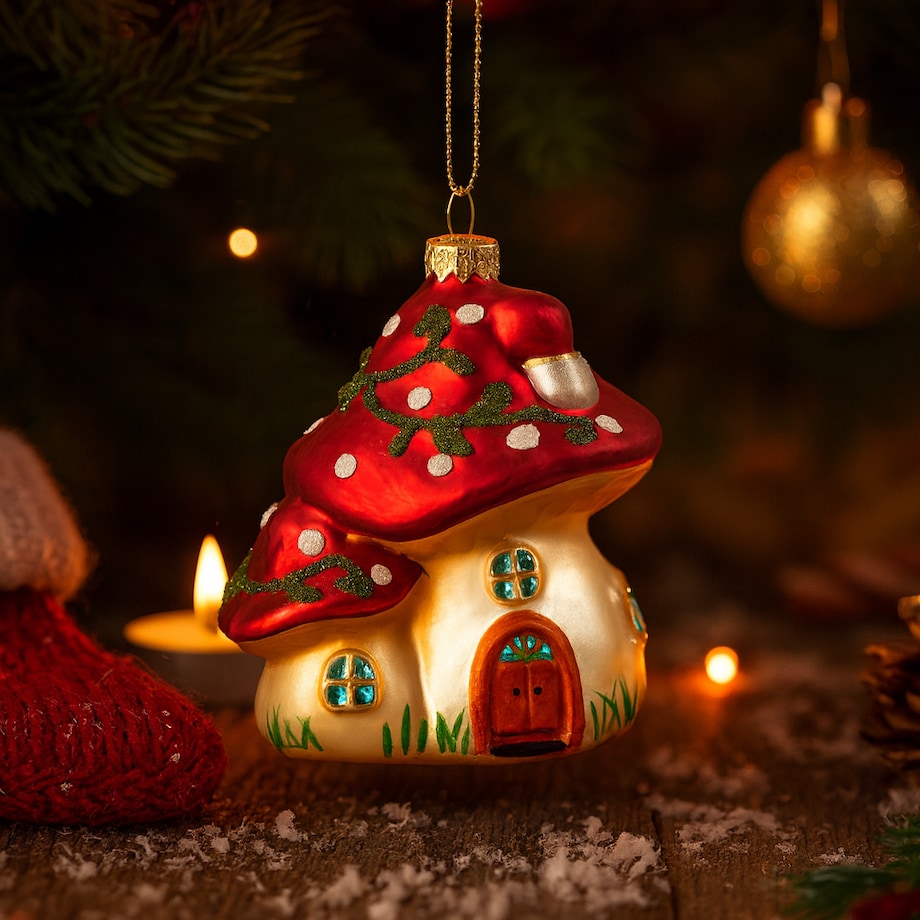 Bombka szklana Mushroomi