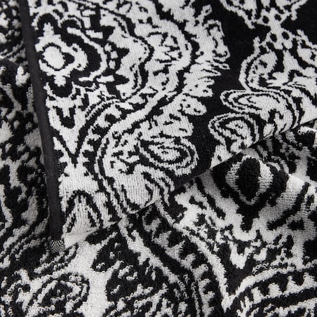 Ręcznik żakardowy Beskar 70x130 cm z motywem arabeski