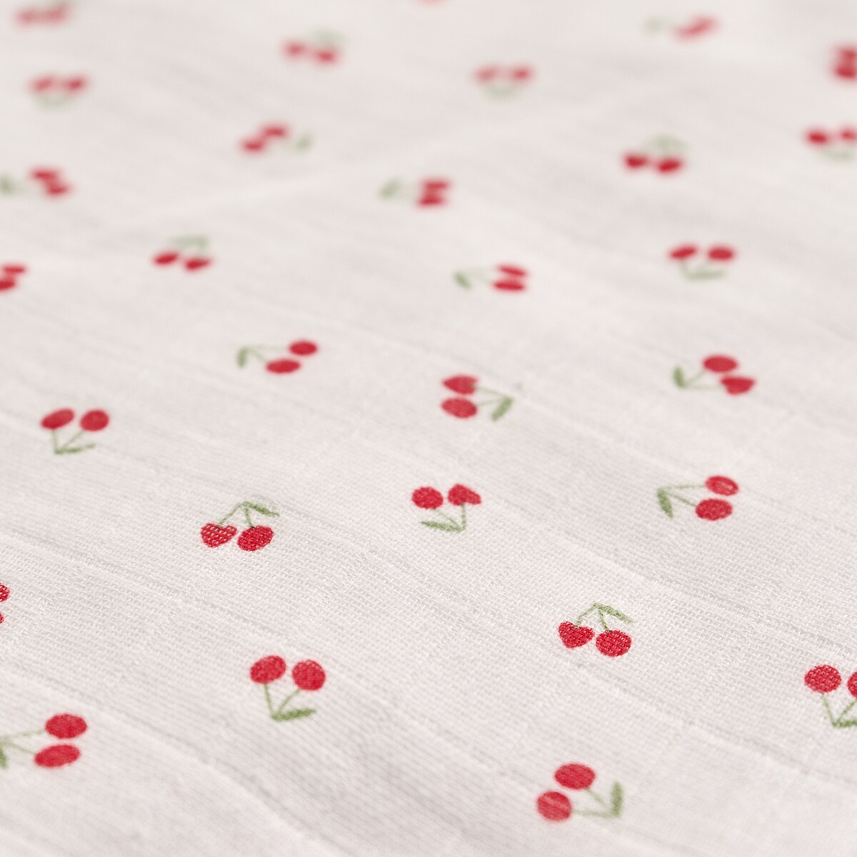 Pościel Muślinowa Cherries 100x135 cm z motywem owoców