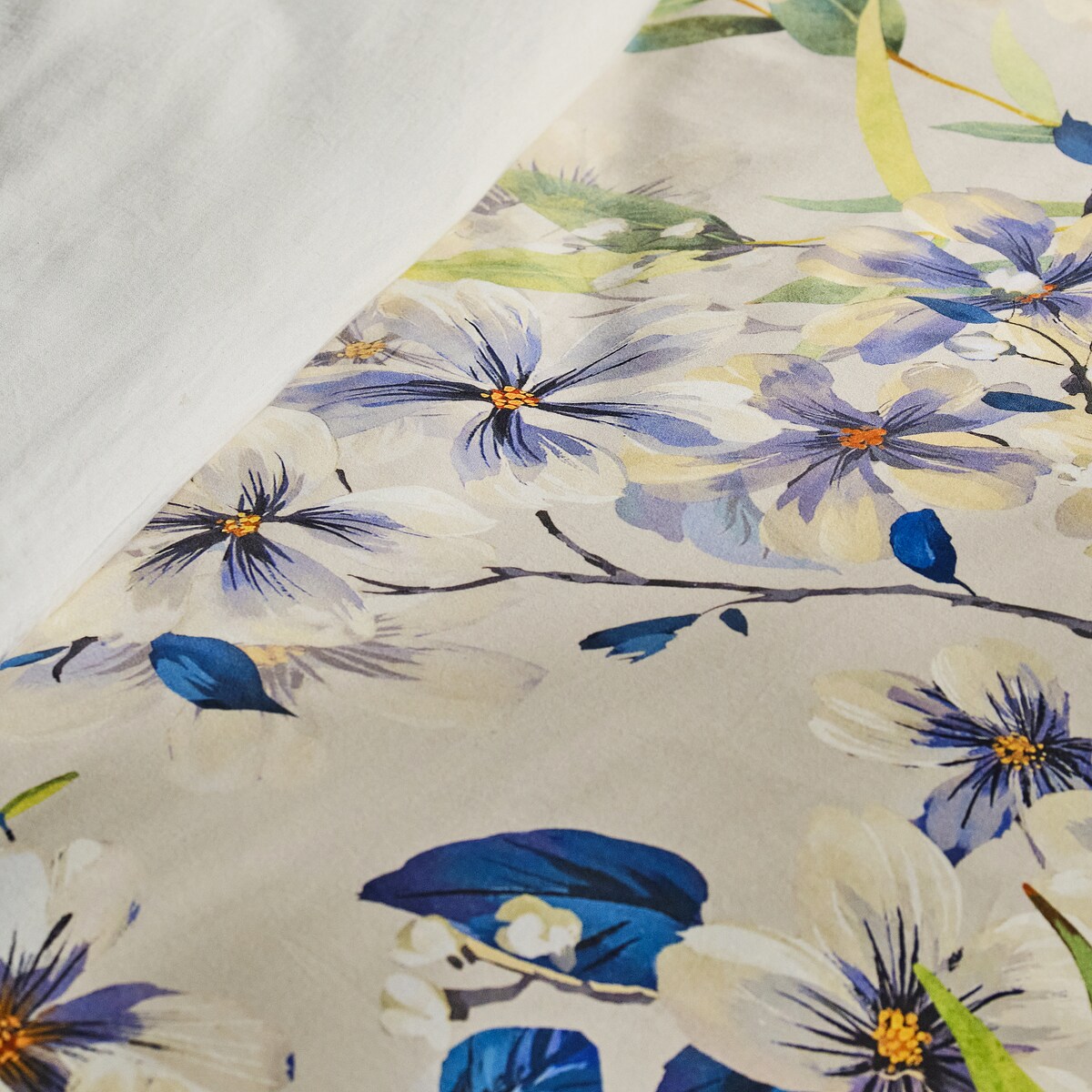 Pościel z bawełny satynowej Larra 160x200 cm z motywem postaci