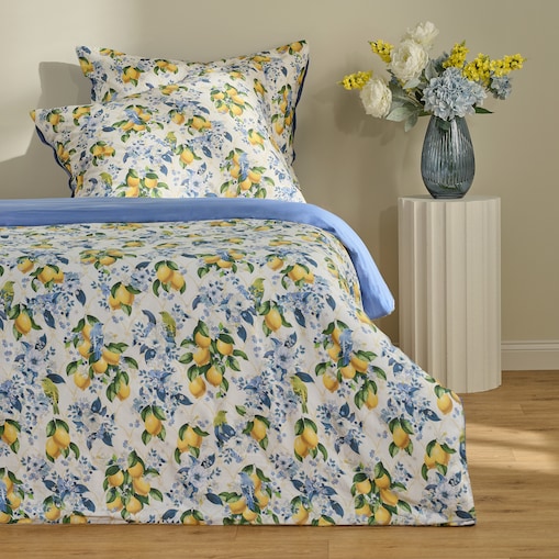 Pościel z bawełny satynowej Lemondi 160x200 cm