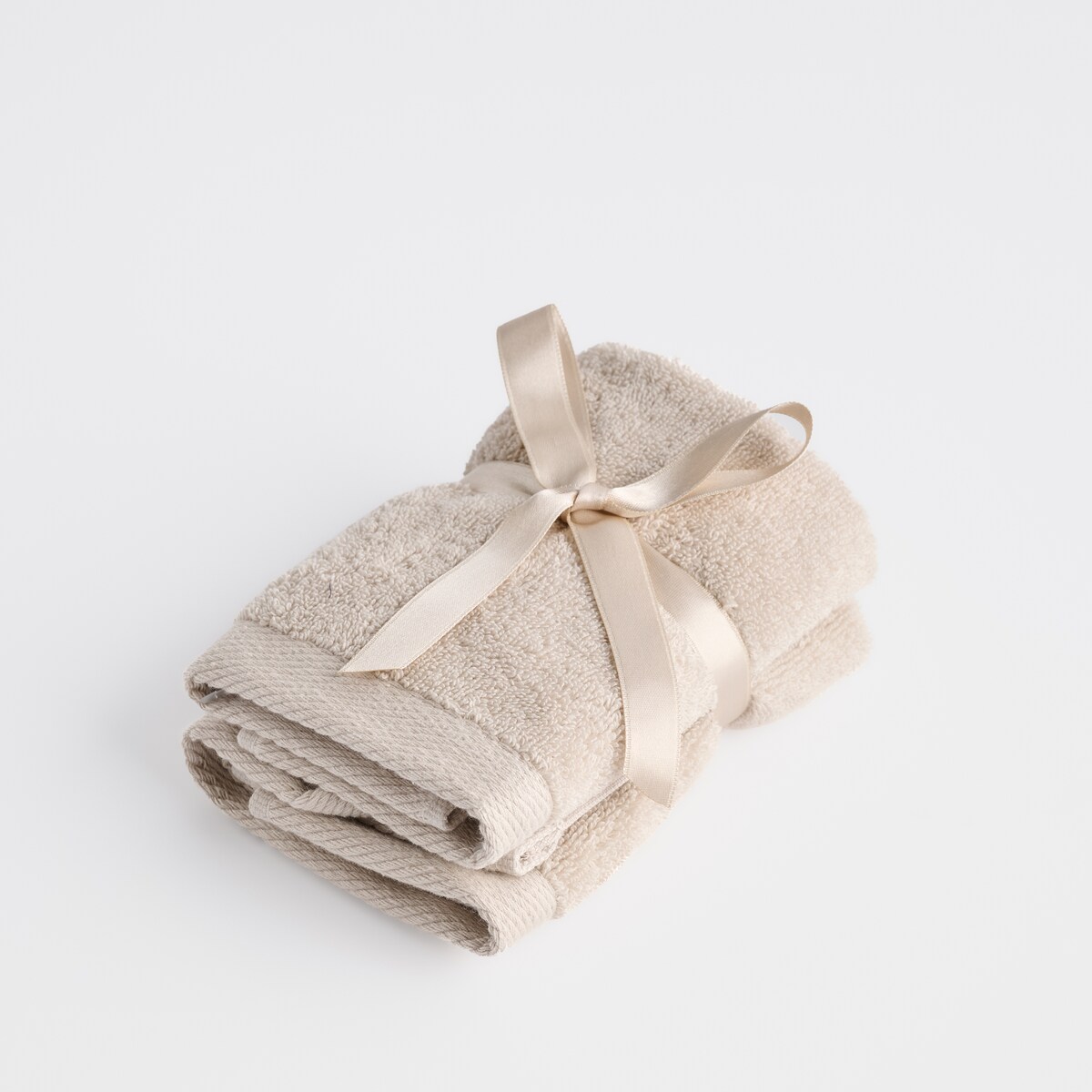 Komplet 2 szt. ręczników z bawełny egipskiej do twarzy lub do rąk Spa 30x30 cm