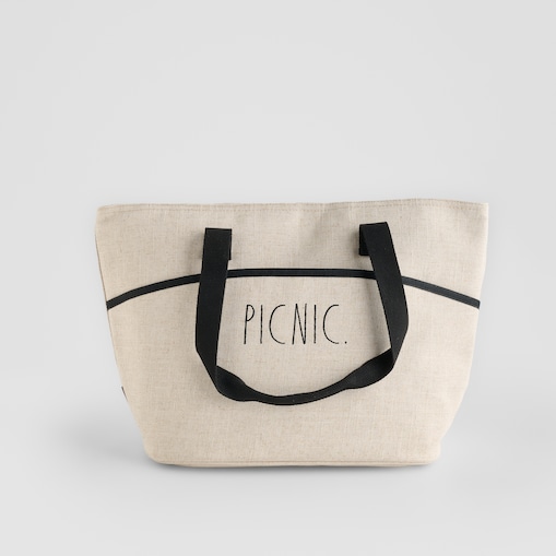 Torba Termiczna Naturi 23x36 cm z motywem napisów