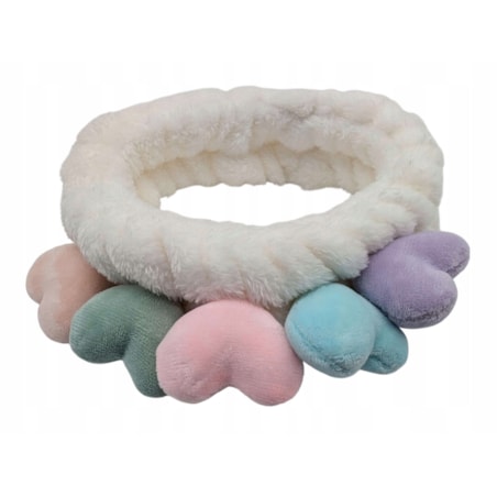 opaska do włosów Spa kosmetyczna do makijażu Opaski na włosy Prezent serce