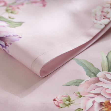 Bieżnik z nadrukiem Tensianis 40x180 cm z motywem kwiatowym