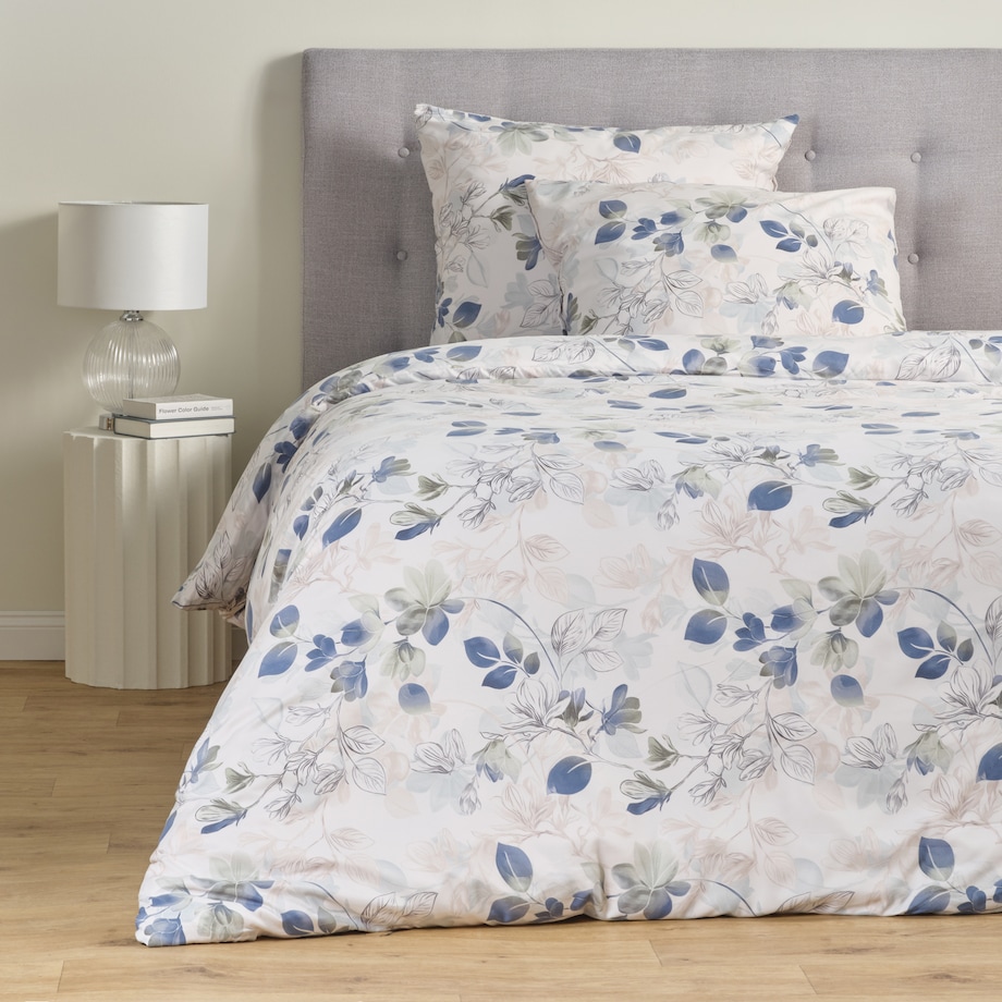 Pościel Z Mikrofibry Trala 200x220 cm z motywem kwiatowym