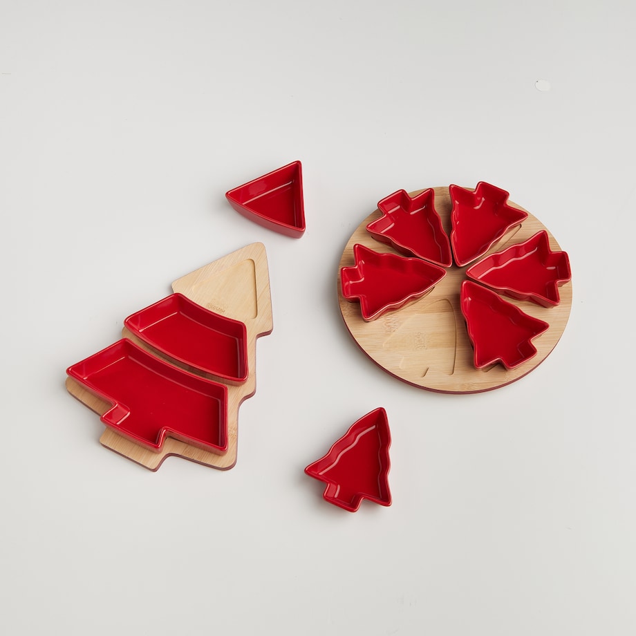 Patera Tretrees z motywem choinki