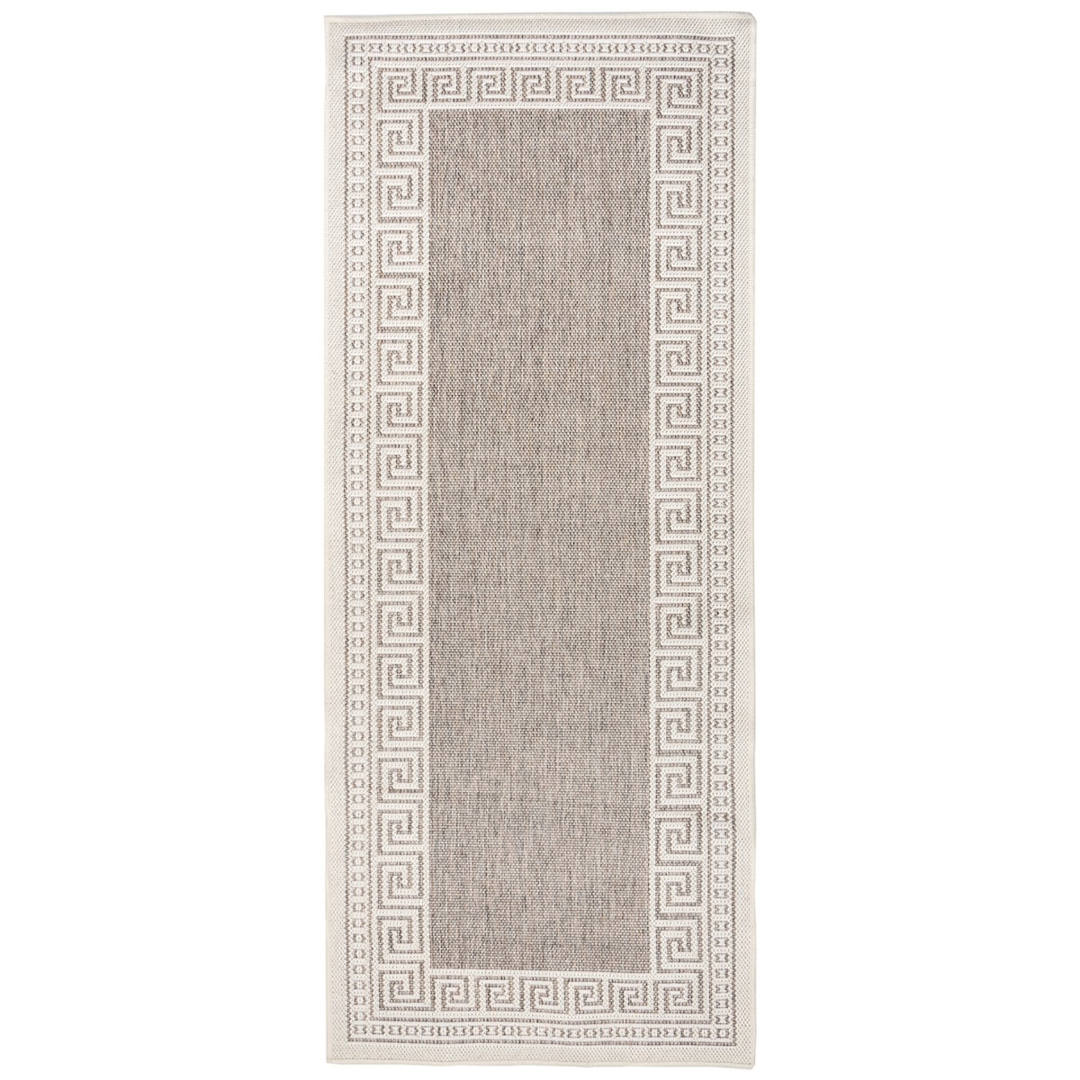 Dywan chodnik płasko tkany Express 80x200 cm e-floor OEKO-TEX grecki beżowy