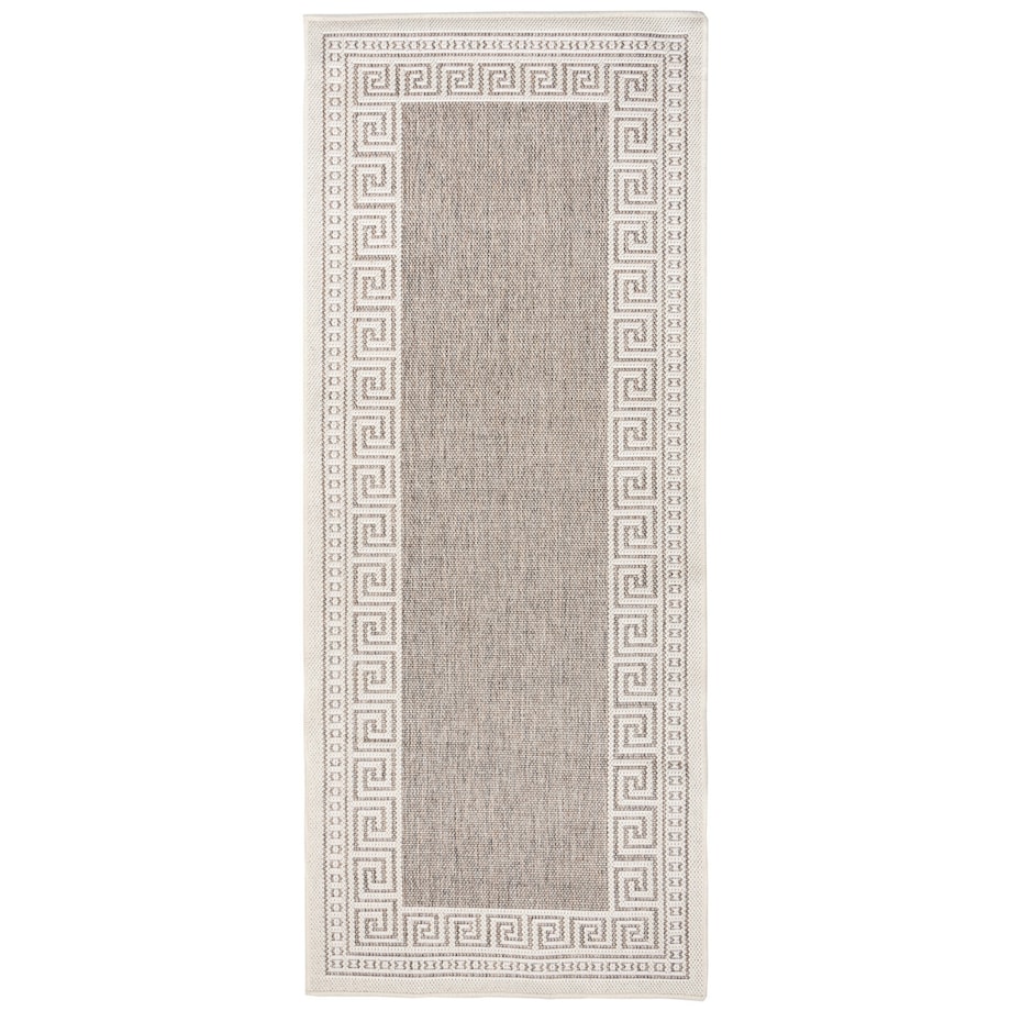 Dywan chodnik płasko tkany Express 80x200 cm e-floor OEKO-TEX grecki beżowy