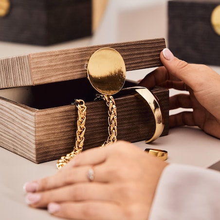 Szkatułka Na Biżuterię Margareta 17.5x12.6 cm