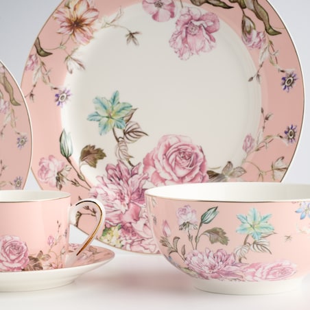 Miska Rosal z motywem kwiatowym