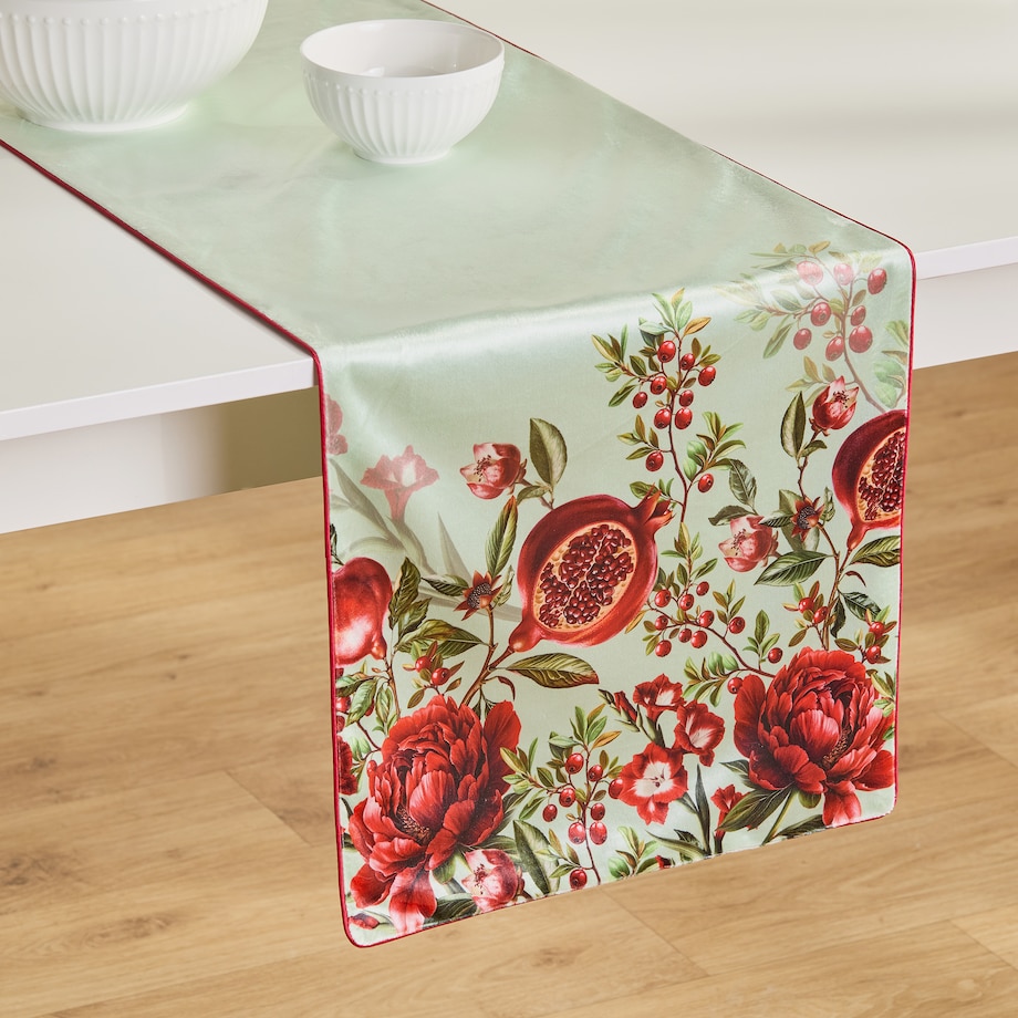 Bieżnik z nadrukiem Pomelia 40x180 cm