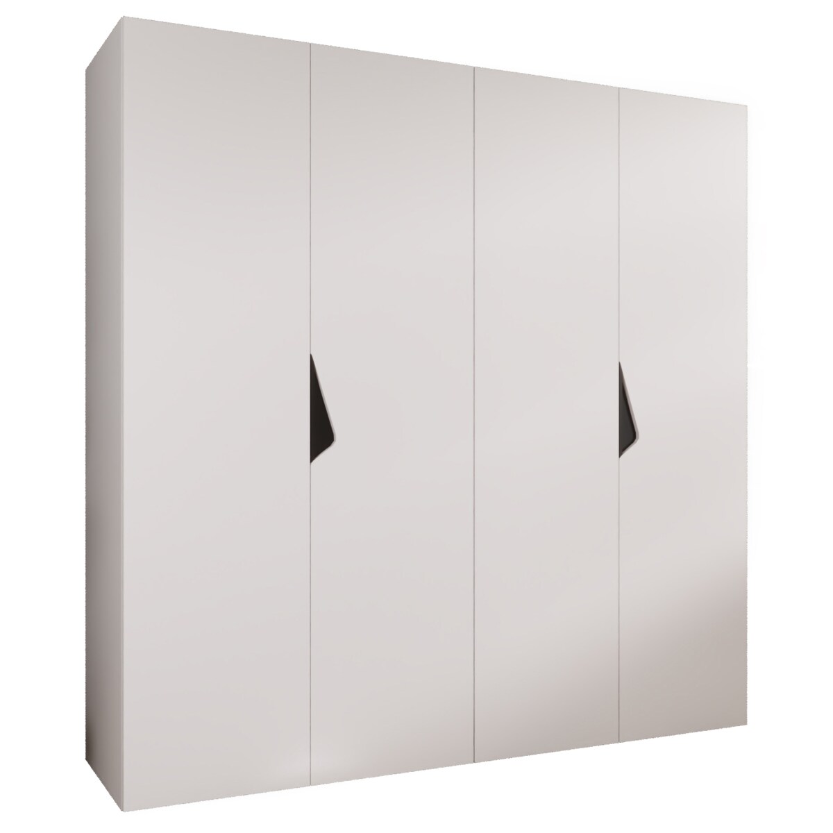 Szafa uchylna Sandi 1 200 wys 202 cm Biały + u Czarny