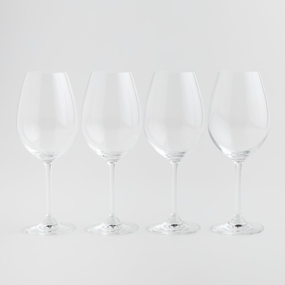 Komplet kieliszków do wina ze szkła kryształowego Anoa