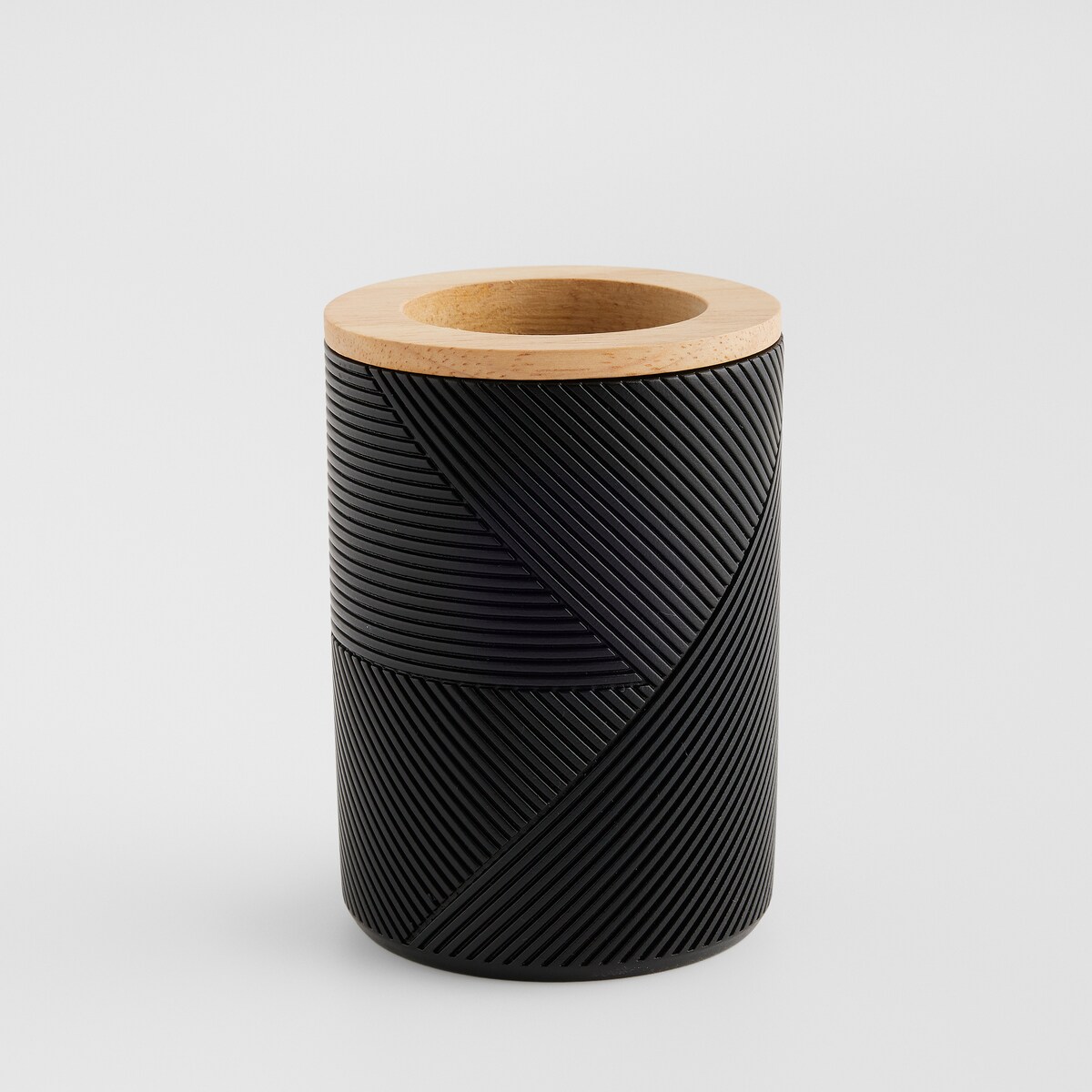 Kubek Łazienkowy Ravanna z motywem geometrycznym