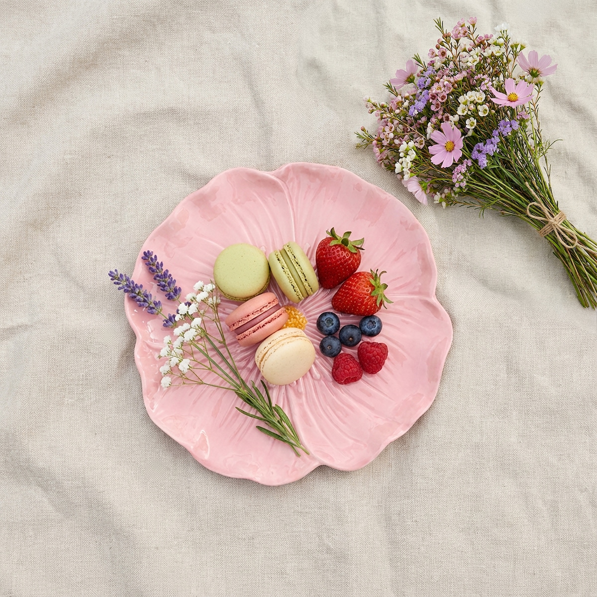 Patera Flow z motywem kwiatowym