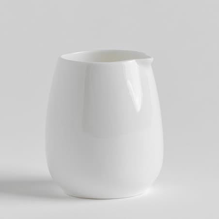 Klasyczny Mlecznik z Porcelany Kostnej Bianco