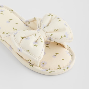 Kapcie Avis z motywem kwiatowym 37/38