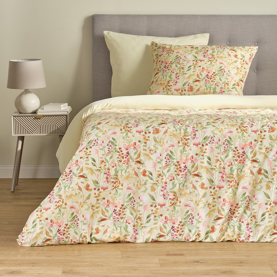 Pościel Z Mikrofibry Amandi 200x220 cm z motywem kwiatowym