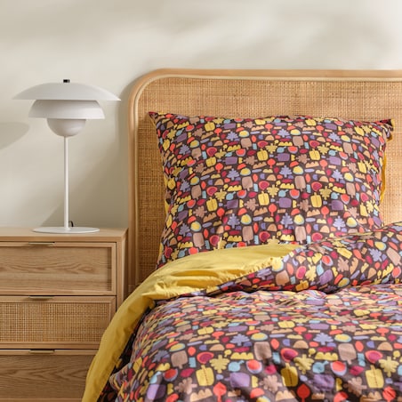 Pościel Bawełniana Skautumn 140x200 cm z motywem dyni