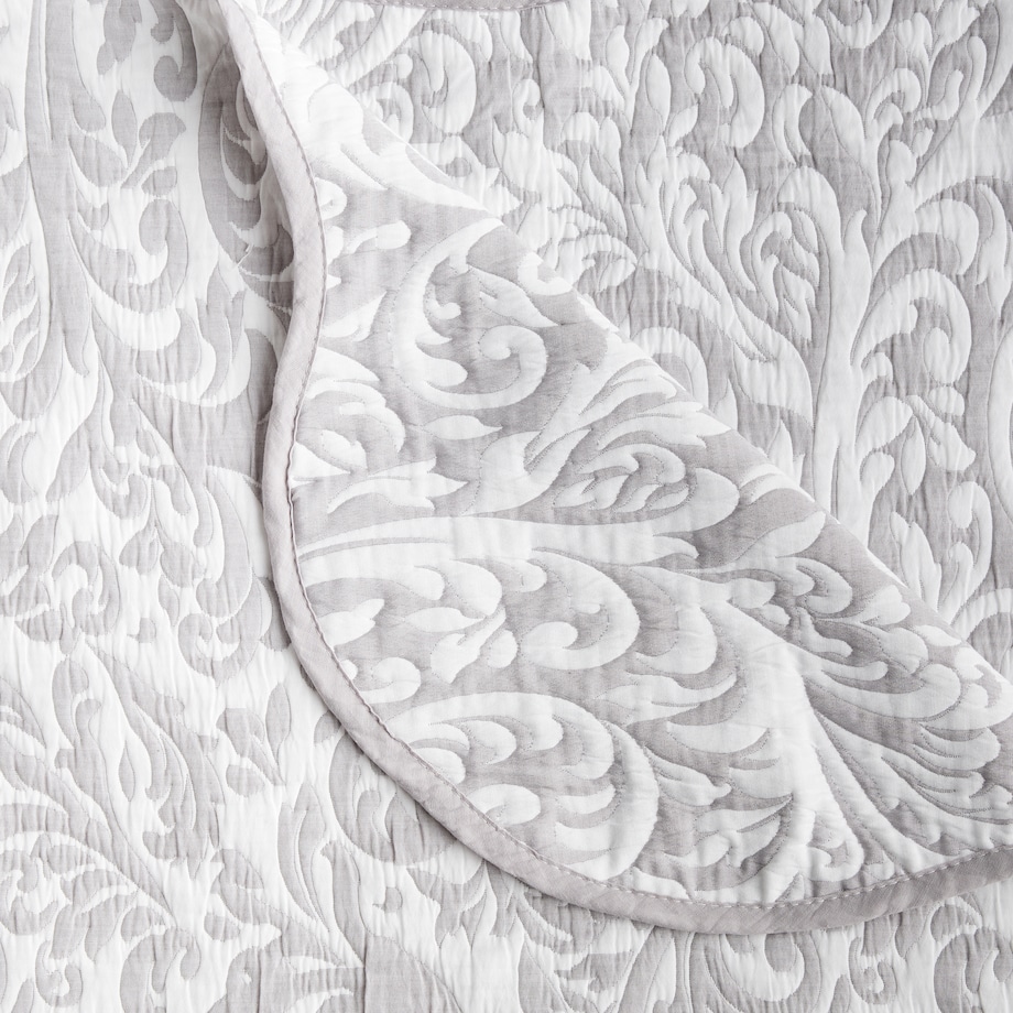 Narzuta Z Bawełną Sulani 200x220 cm z motywem arabeski