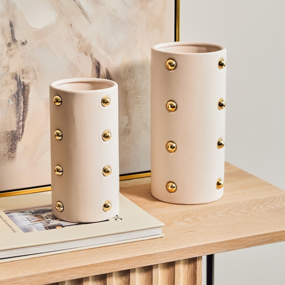 Wazon Boka z motywem geometrycznym