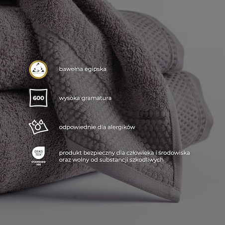 ręcznik z bawełny egipskiej Destello 50x90 cm