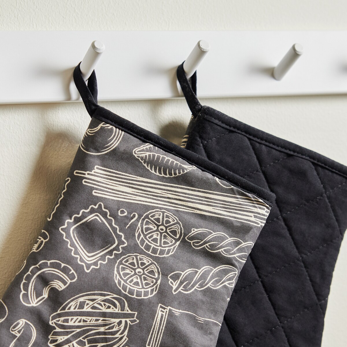 Komplet Rękawic Kuchennych Macaroni 19x30 cm