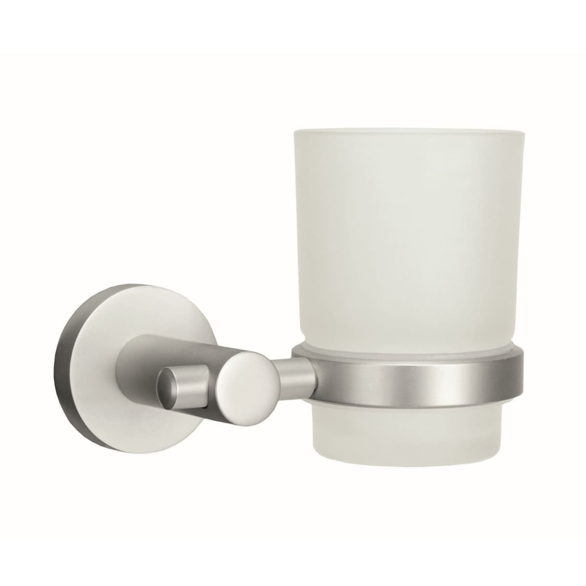 Kleine Wolke Apollo Ścienny Kubek łazienkowy szkło mleczne