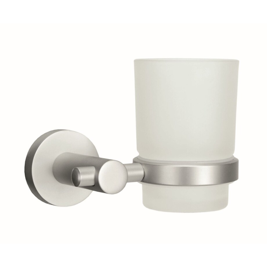 Kleine Wolke Apollo Ścienny Kubek łazienkowy szkło mleczne