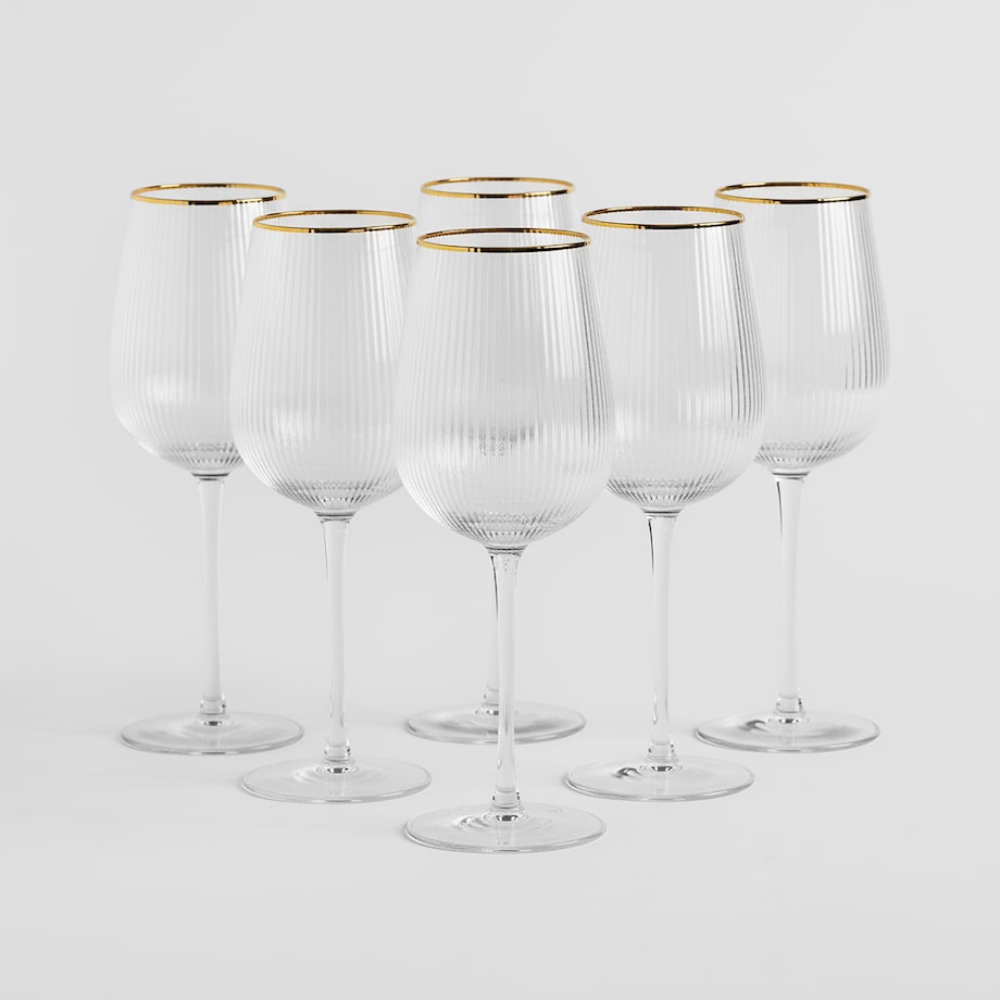 Komplet 6 Kieliszków Do Wina Vanesa