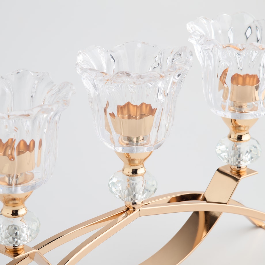 Świecznik potrójny Flori trio