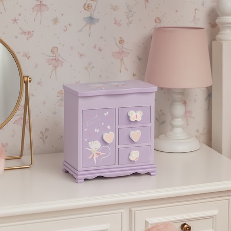 Szkatułka Na Biżuterię Betty 18x10 cm z motywem zwierzęcym