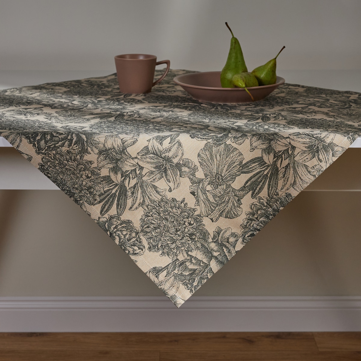 Serweta Drukowana Tomilo 80x80 cm z motywem kwiatowym