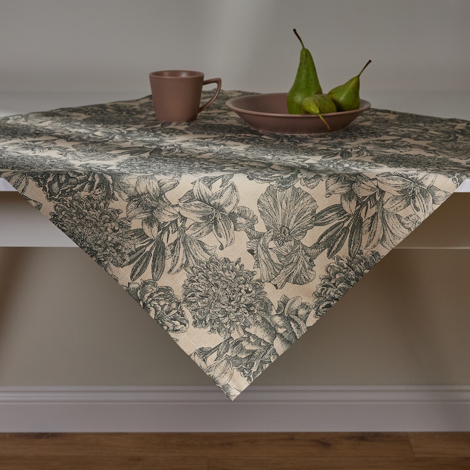 Serweta Drukowana Tomilo 80x80 cm z motywem kwiatowym