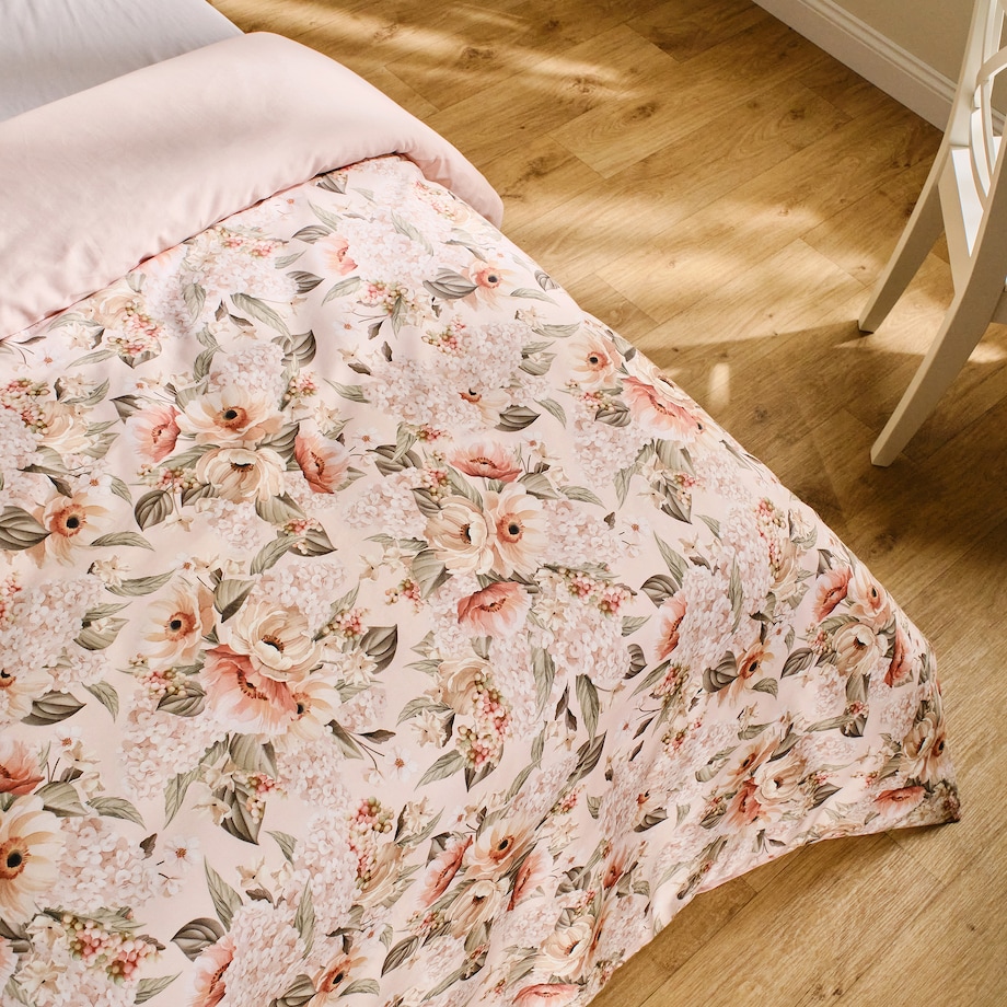 Poszwa na kołdrę z bawełny satynowej Amorette 140x200 cm